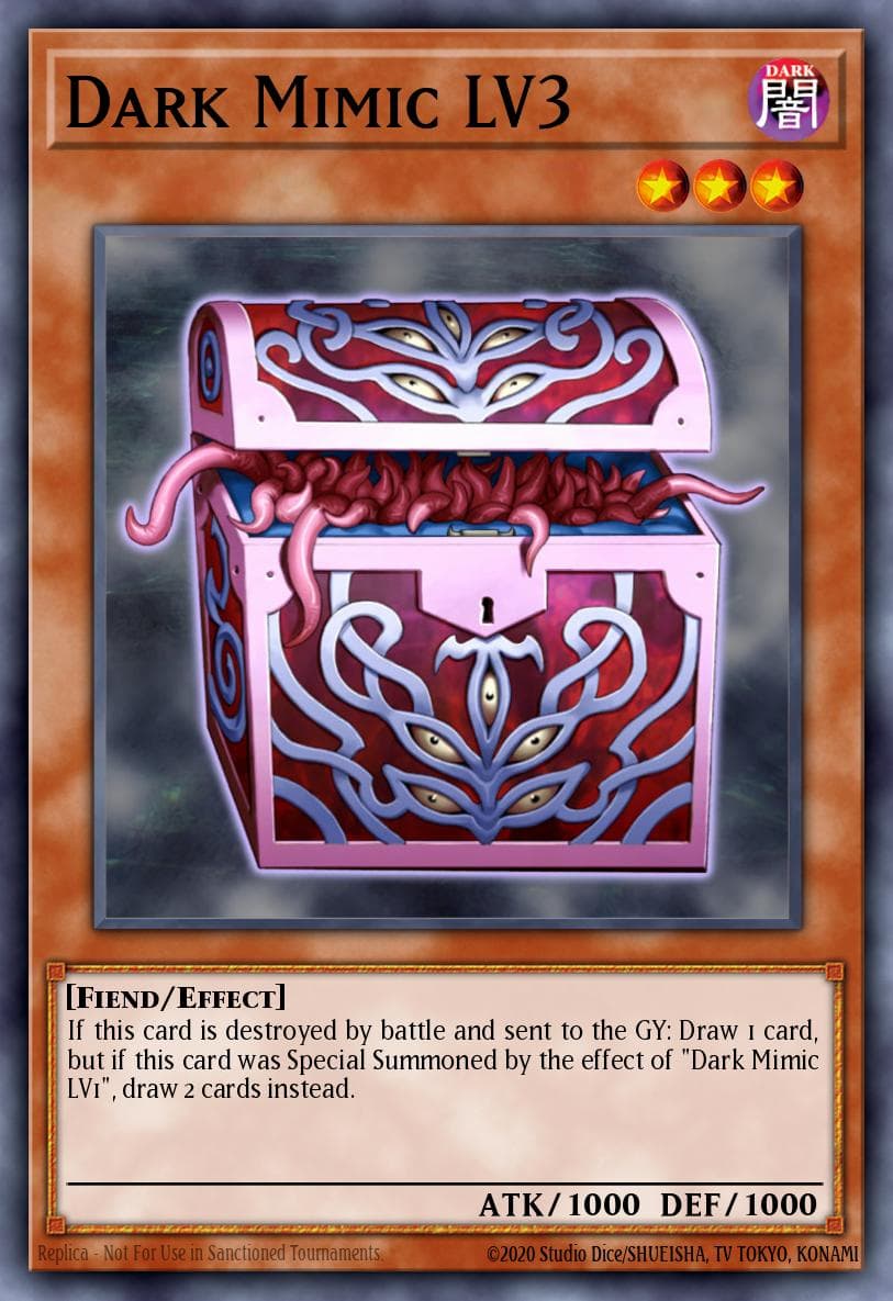 Dark Mimic LV3 Dark Revelation Volume 3 card