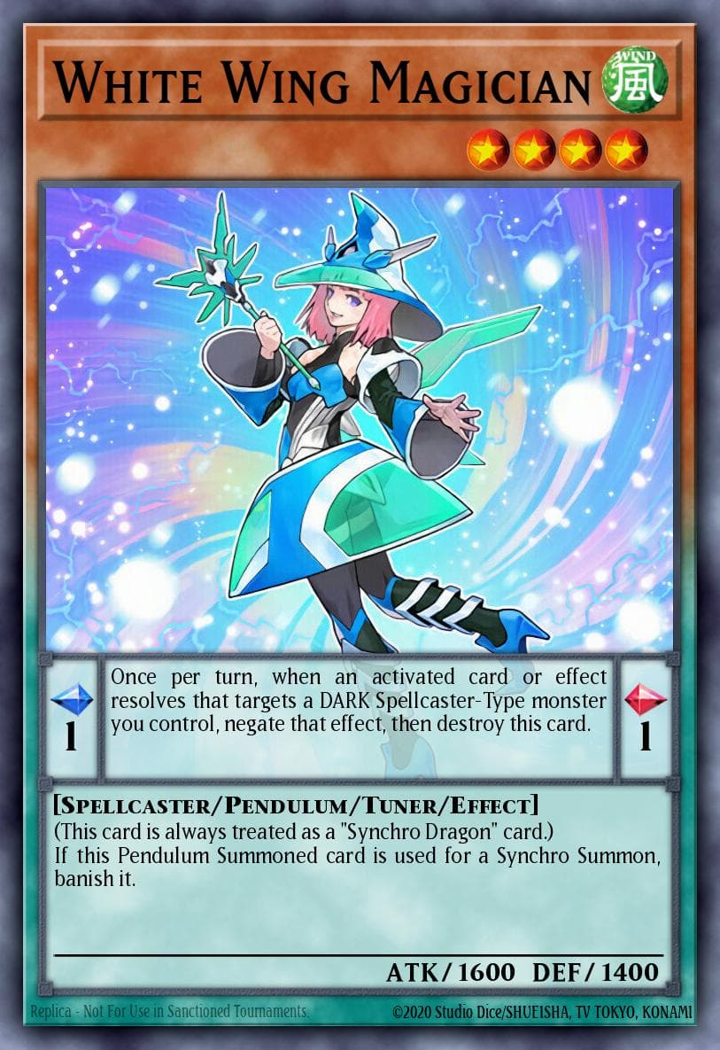 White Wing Magician Pendulum Evolution card