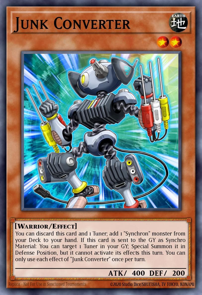 Junk Converter Legendary Duelists: Magical Hero card