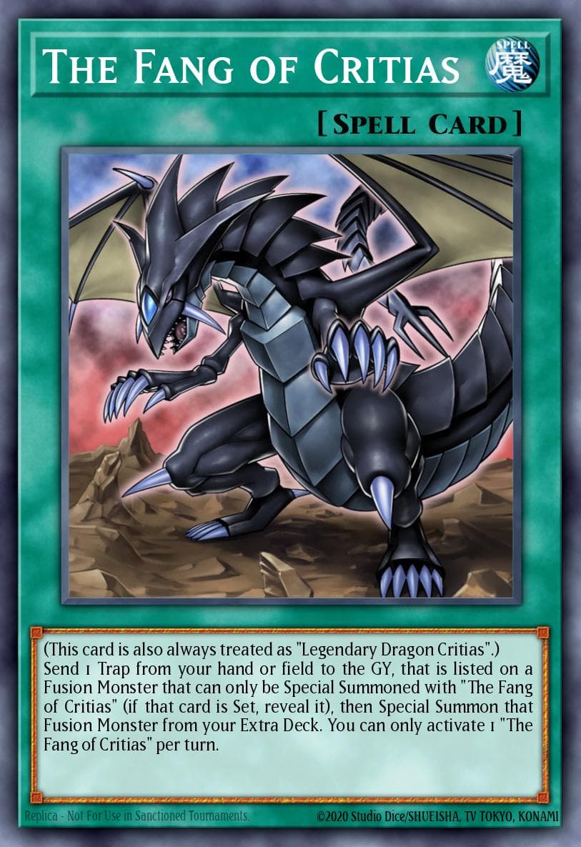 The Fang of Critias Dragons of Legend: The Complete Series card