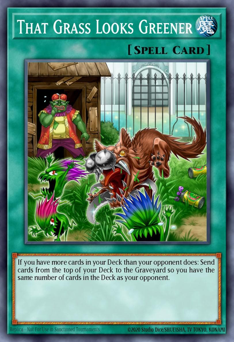 That Grass Looks Greener Raging Tempest: Special Edition card
