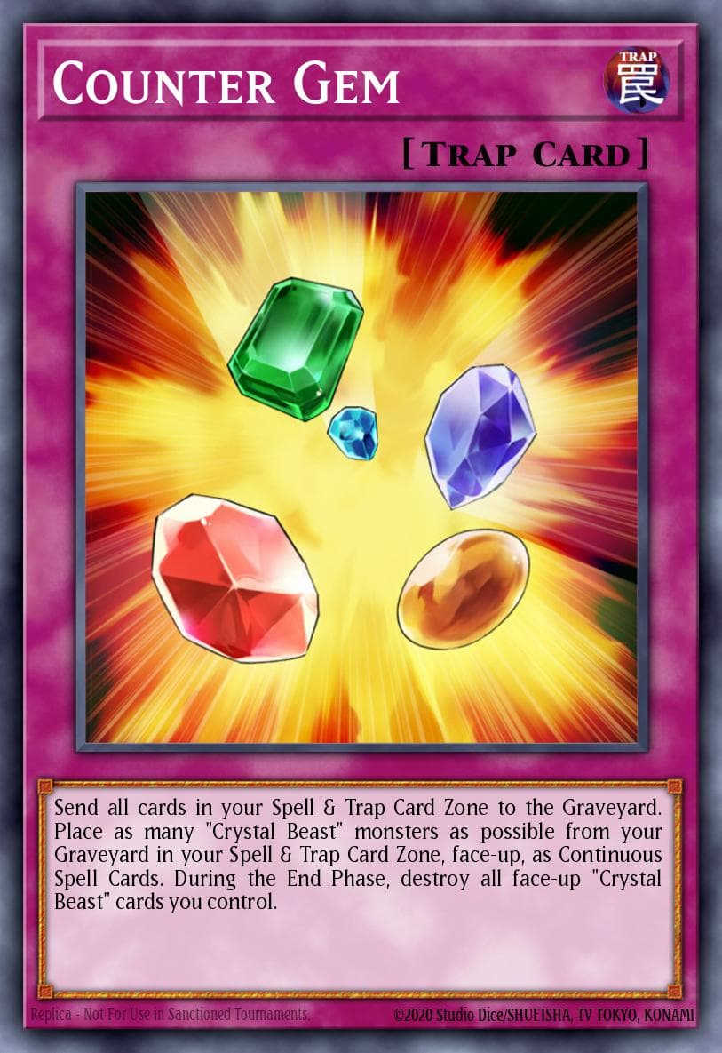Counter Gem Structure Deck: Legend of the Crystal Beasts card