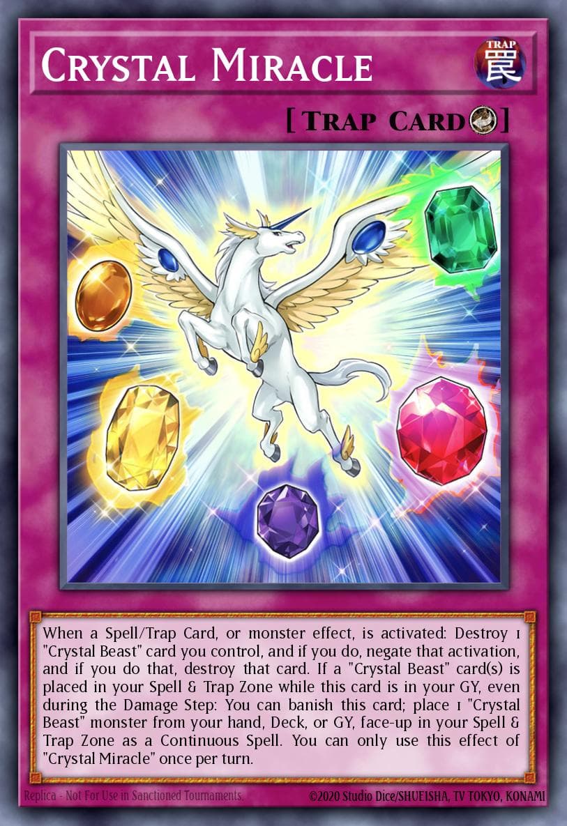 Crystal Miracle Structure Deck: Legend of the Crystal Beasts card