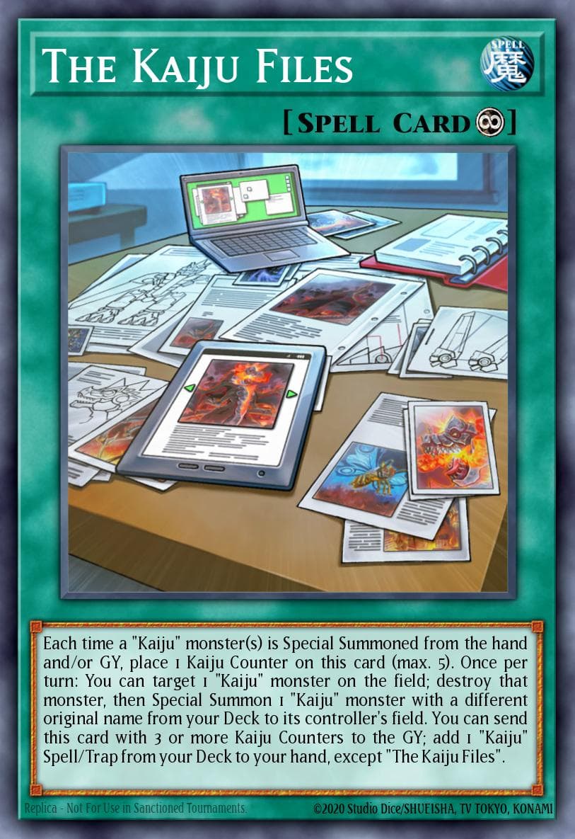 The Kaiju Files Battles of Legend: Chapter 1 card