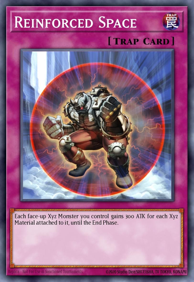 Reinforced Space Starter Deck: Dawn of the Xyz card