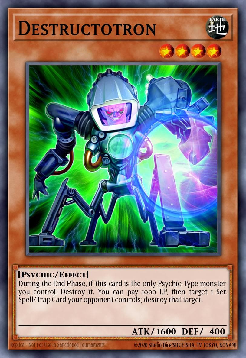 Destructotron Battle Pack 3: Monster League card