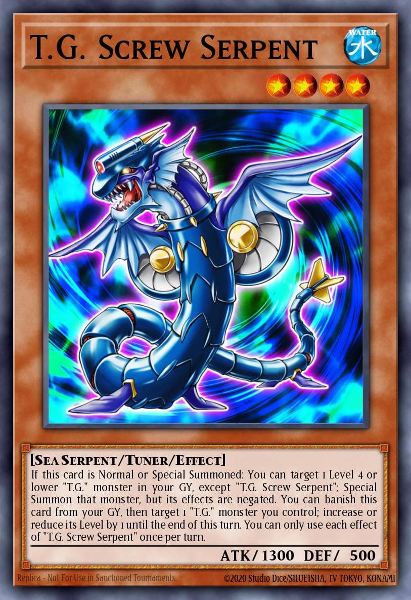 T.G. Screw Serpent Savage Strike Special Edition card