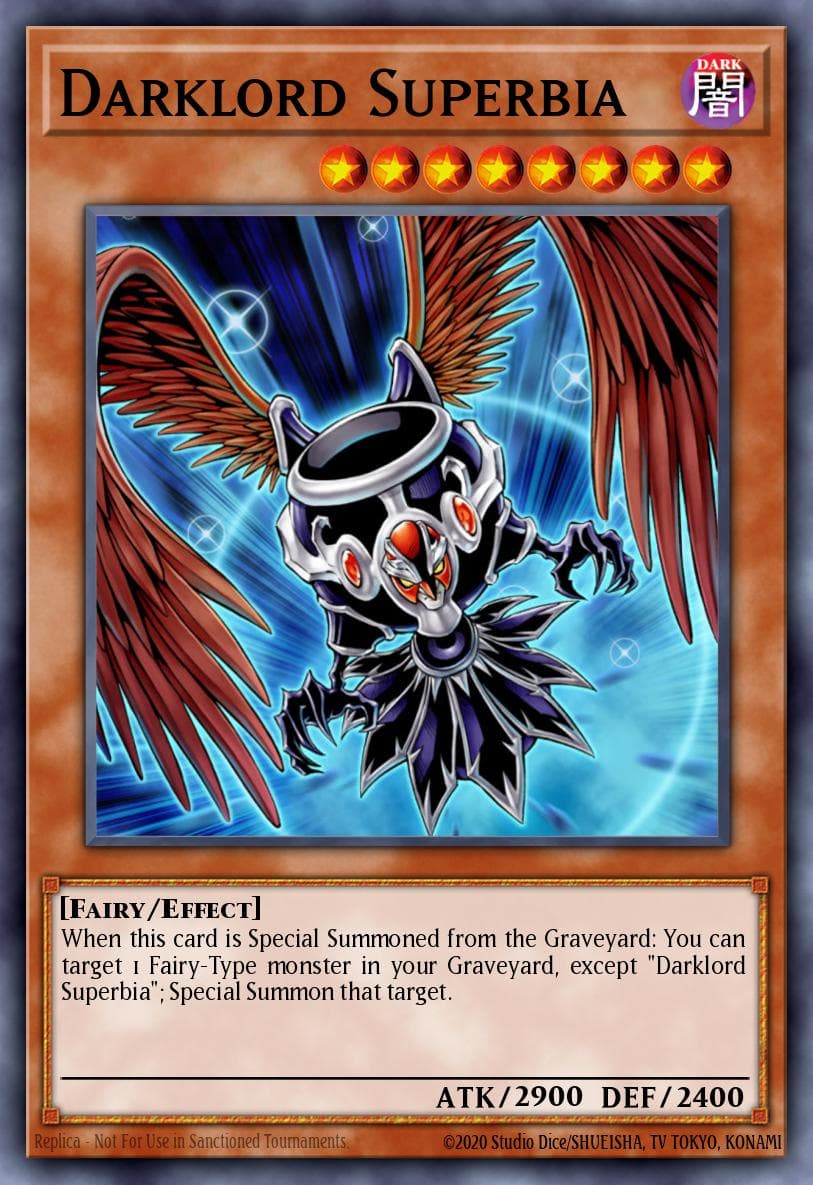 Darklord Superbia Legendary Collection 2: The Duel Academy Years card