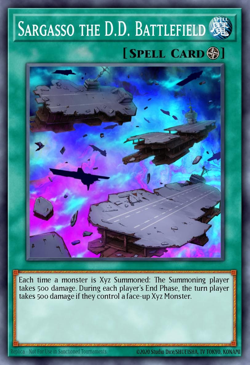 Sargasso the D.D. Battlefield Judgment of the Light: Deluxe Edition card