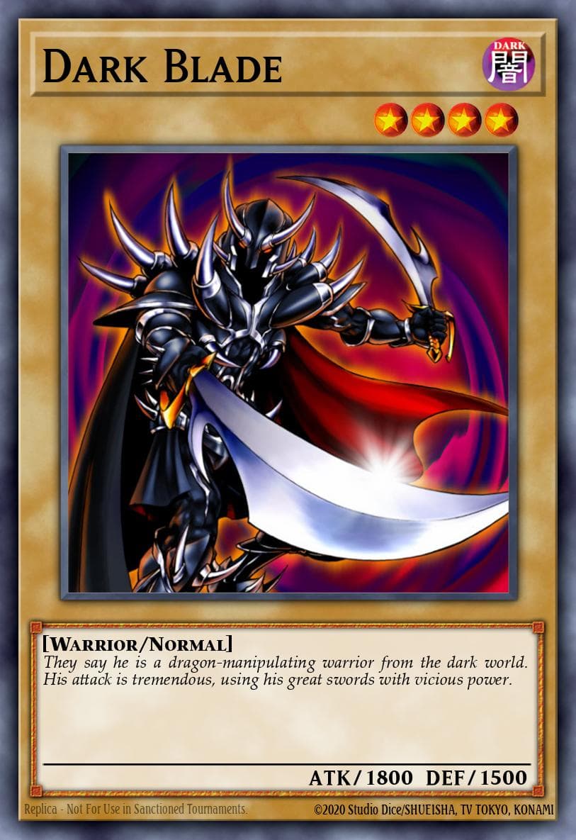 Dark Blade Speed Duel: Battle City Box card
