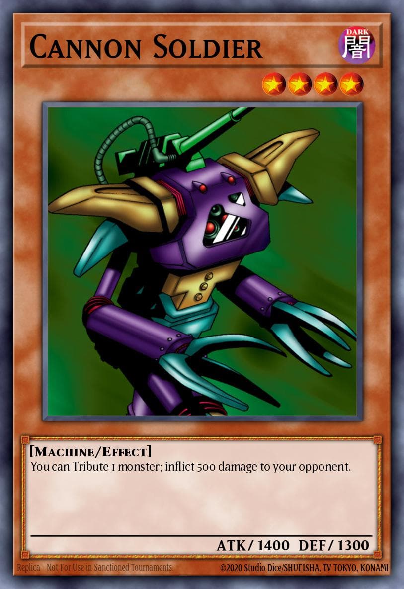 Cannon Soldier Dark Beginning 2 card