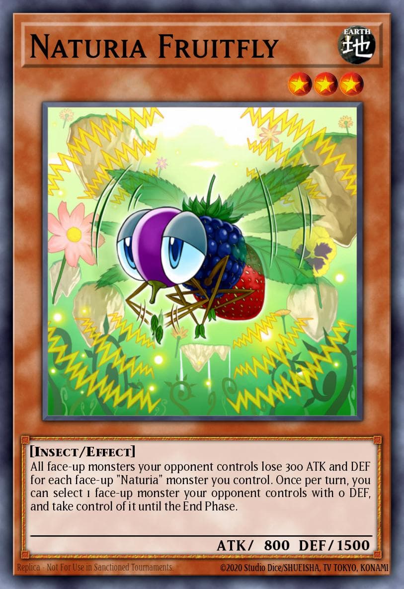 Naturia Fruitfly Hidden Arsenal 3 card
