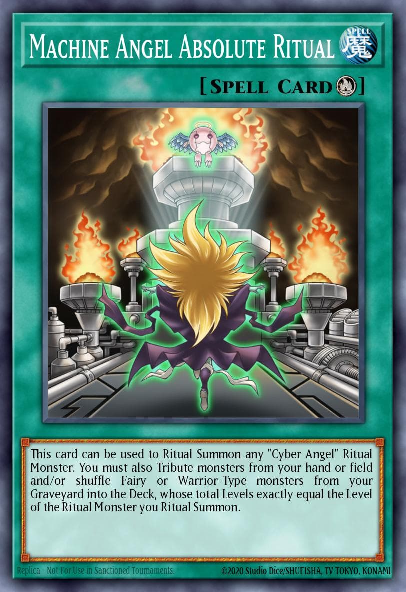 Machine Angel Absolute Ritual Duelist Pack: Dimensional Guardians card
