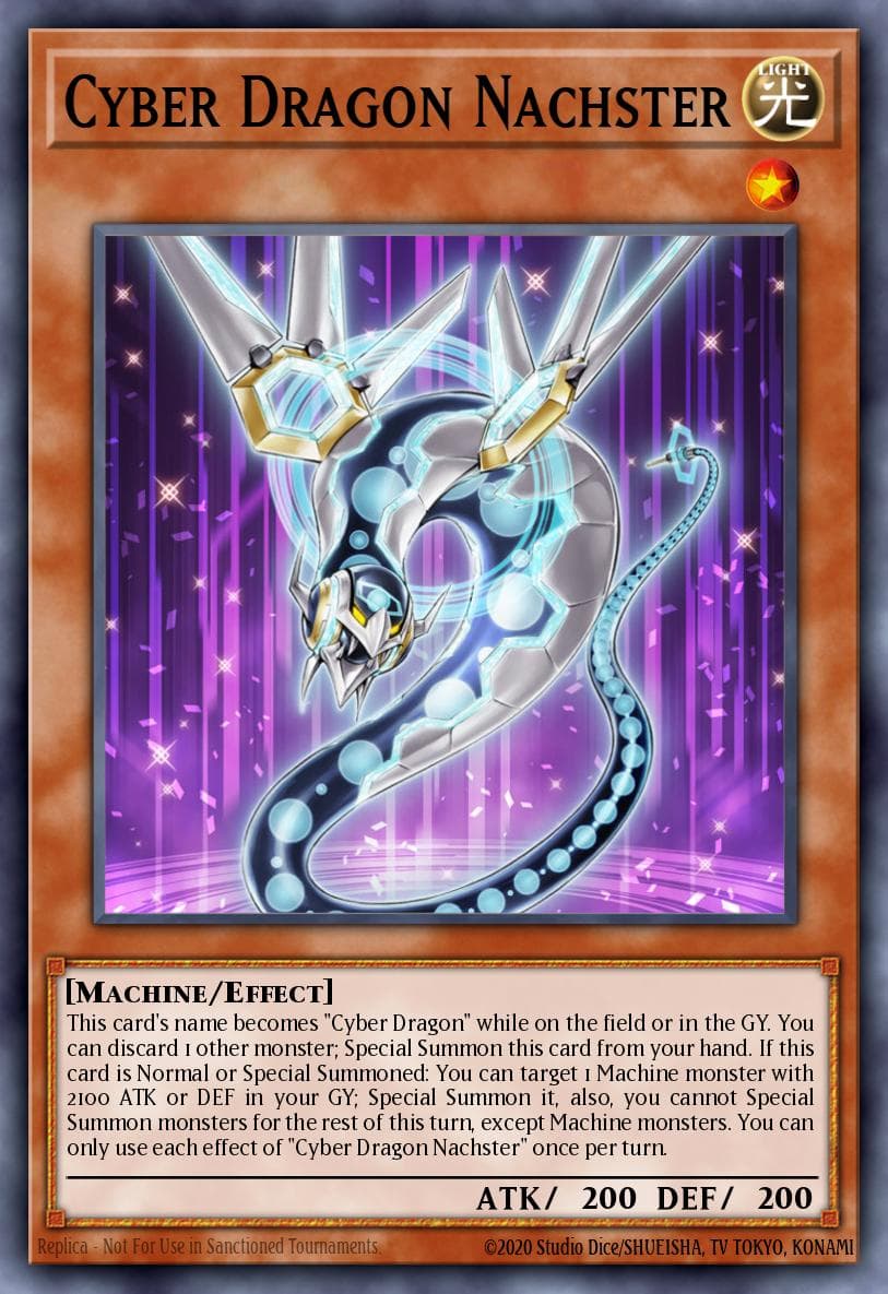 Cyber Dragon Nachster Structure Deck: Cyber Strike card