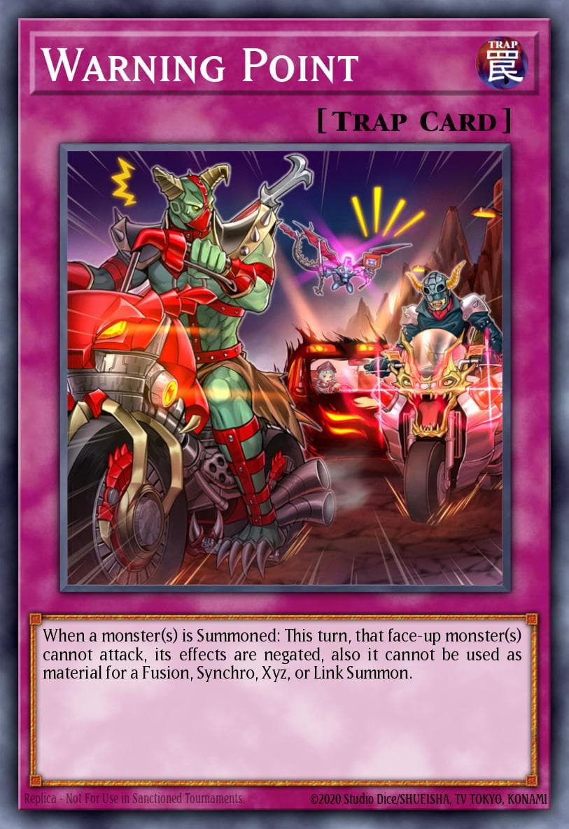 Warning Point Phantom Rage Premiere! promotional card card