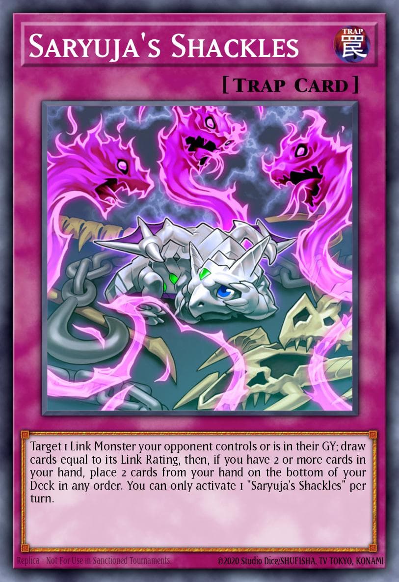 Saryuja's Shackles Dark Neostorm Special Edition card