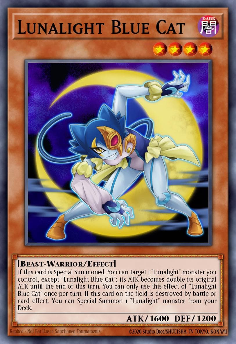 Lunalight Blue Cat Legendary Duelists: Sisters of the Rose card