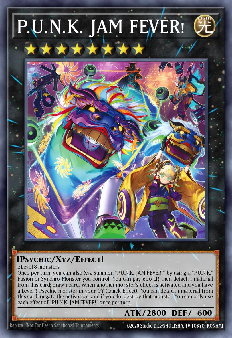 P.U.N.K. JAM FEVER! Battles of Legend: Monster Mayhem card