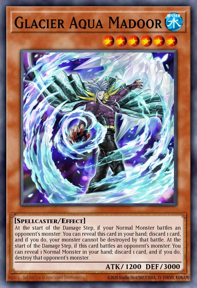 Glacier Aqua Madoor 2022 Tin of the Pharaoh's Gods card