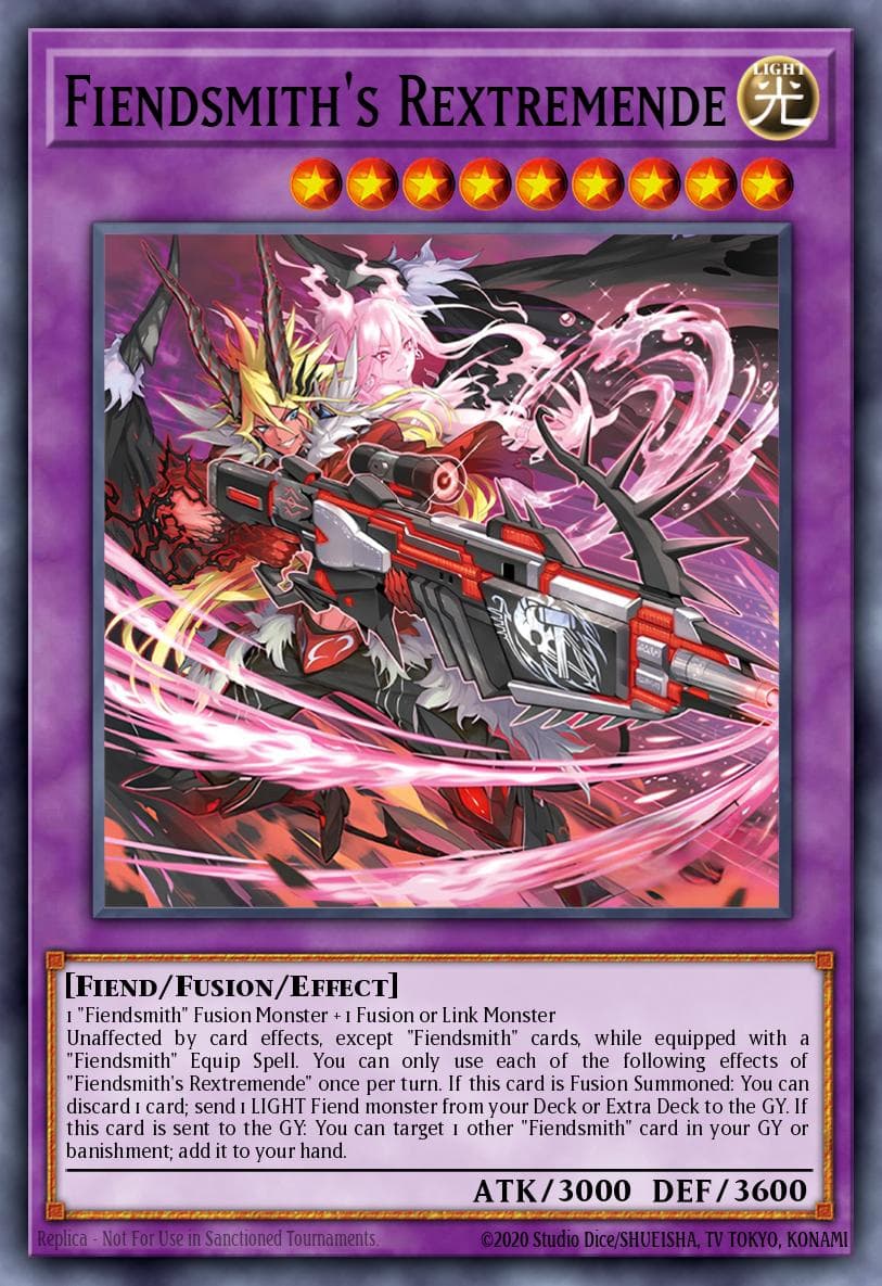 Fiendsmith's Rextremende Supreme Darkness card