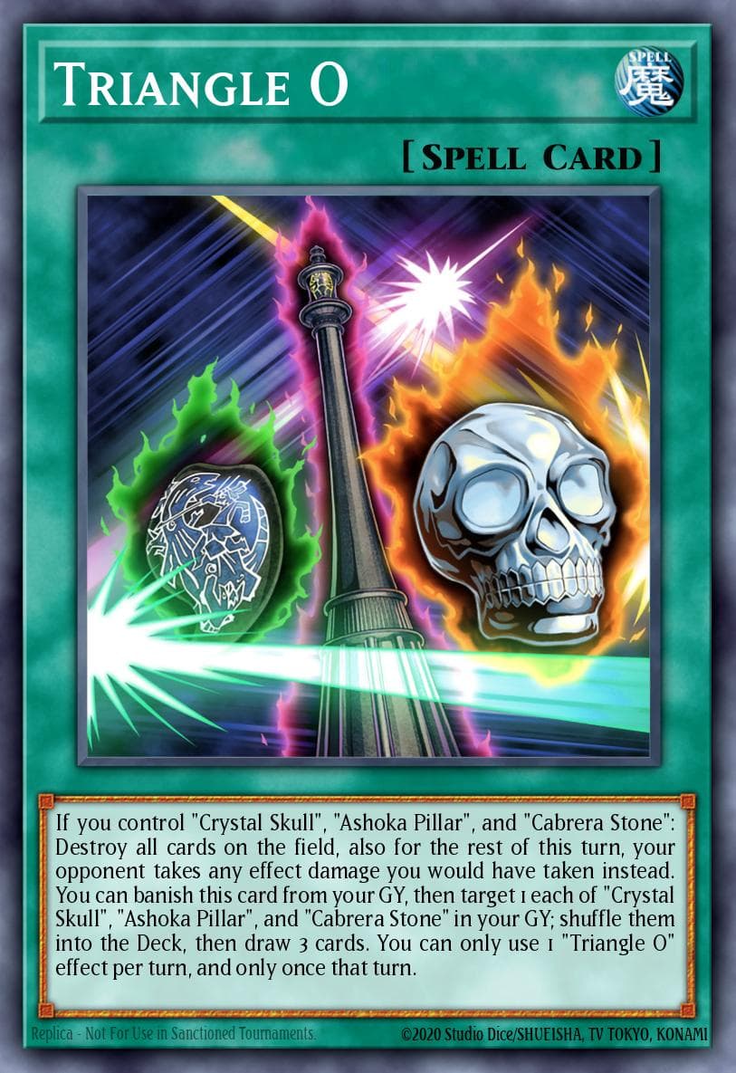 Triangle O 游戏王 card