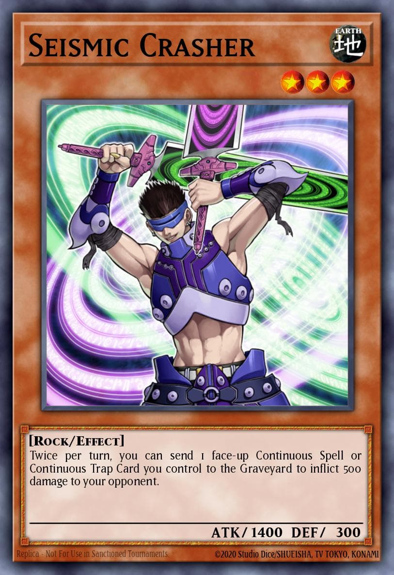 Seismic Crasher Force of the Breaker: Special Edition card