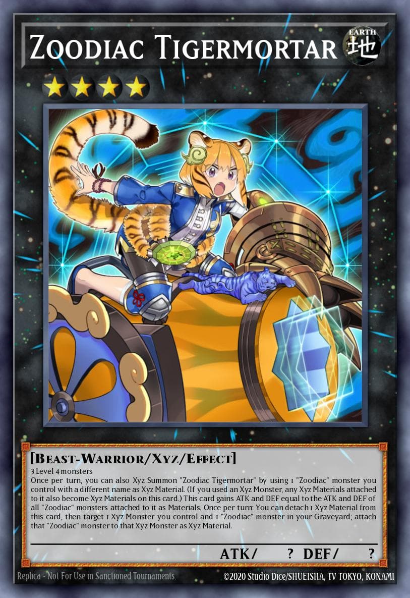Zoodiac Tigermortar 2017 Mega-Tin Mega Pack card