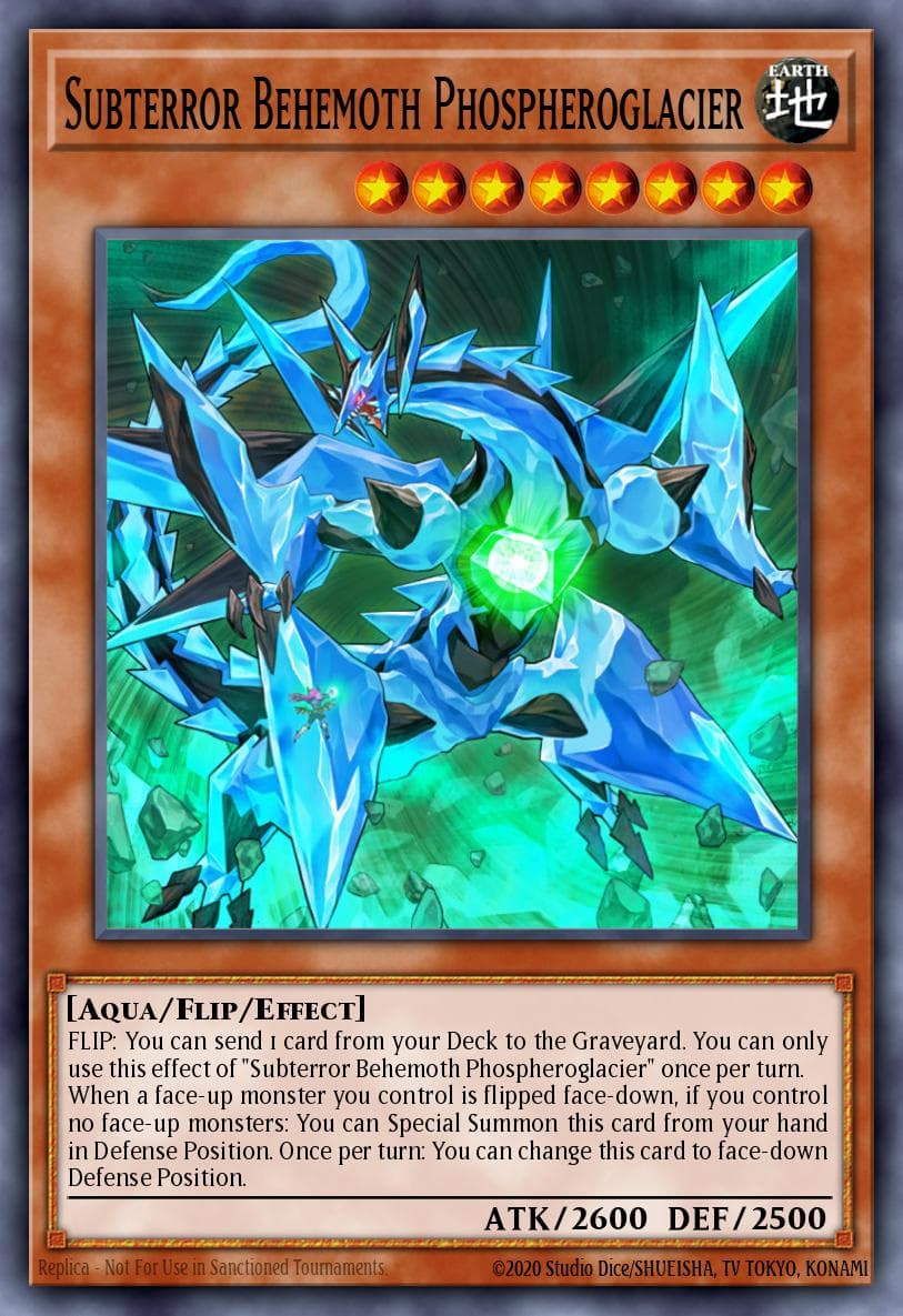 Subterror Behemoth Phospheroglacier Maximum Crisis: Special Edition card