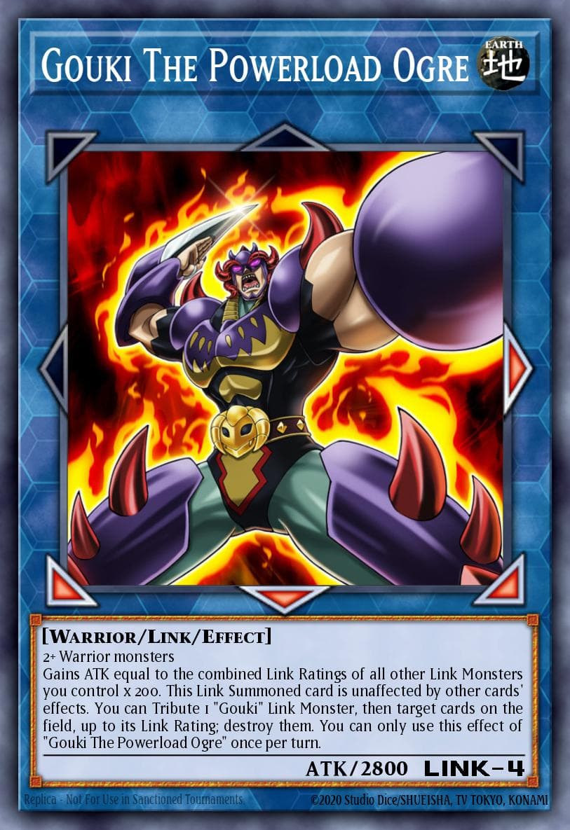 Gouki The Powerload Ogre Eternity Code Premiere! promotional card card