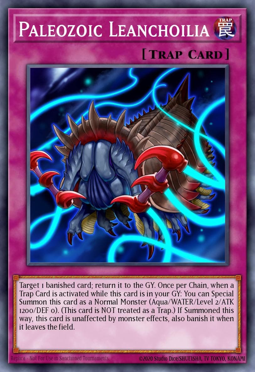 Paleozoic Leanchoilia 2017 Mega-Tin Mega Pack card