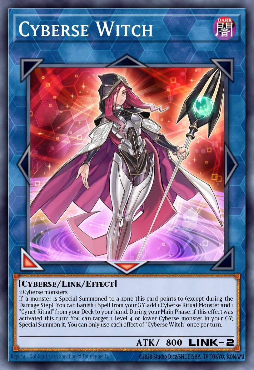 Cyberse Witch 2019 Gold Sarcophagus Tin Mega Pack card