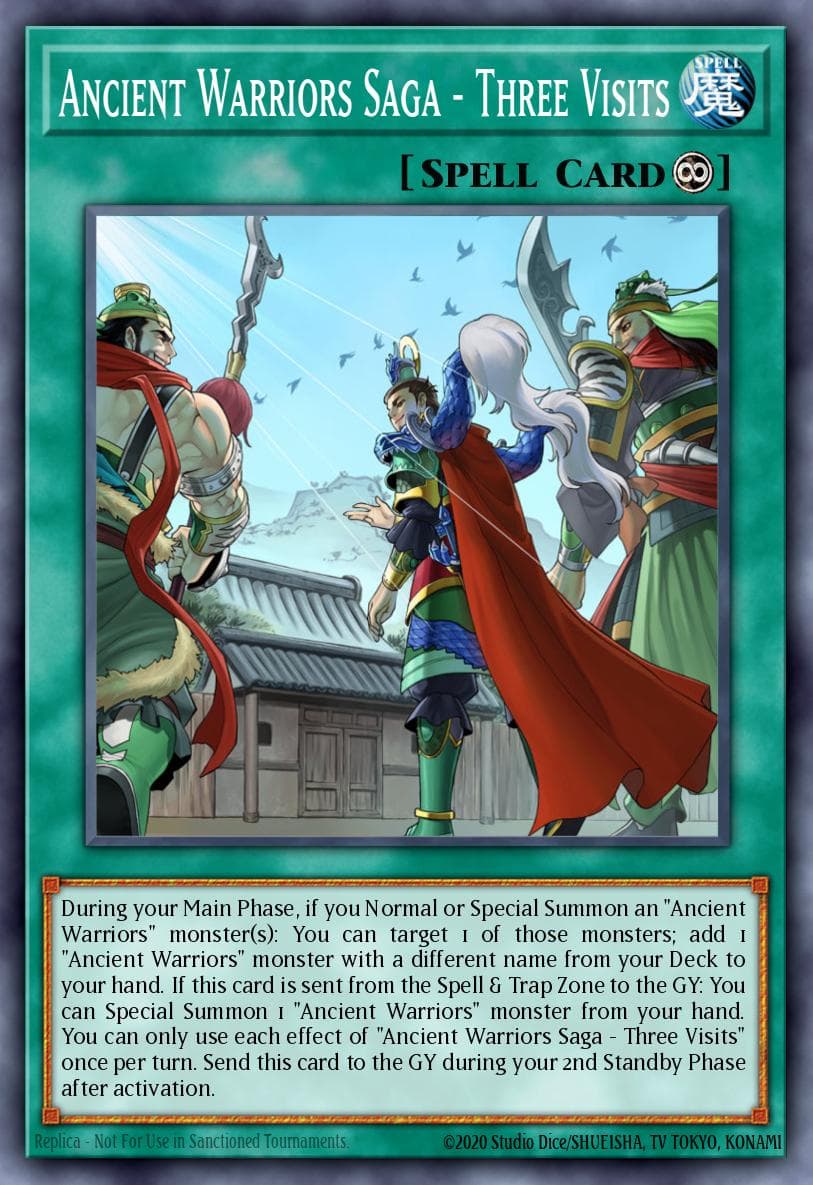 Ancient Warriors Saga - Three Visits Ignition Assault Special Edition card