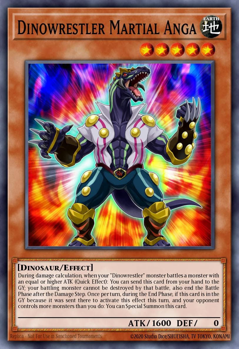Dinowrestler Martial Anga 2020 Tin of Lost Memories Mega Pack card