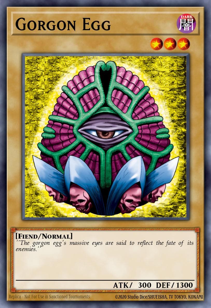 Gorgon Egg 遊戲王 card