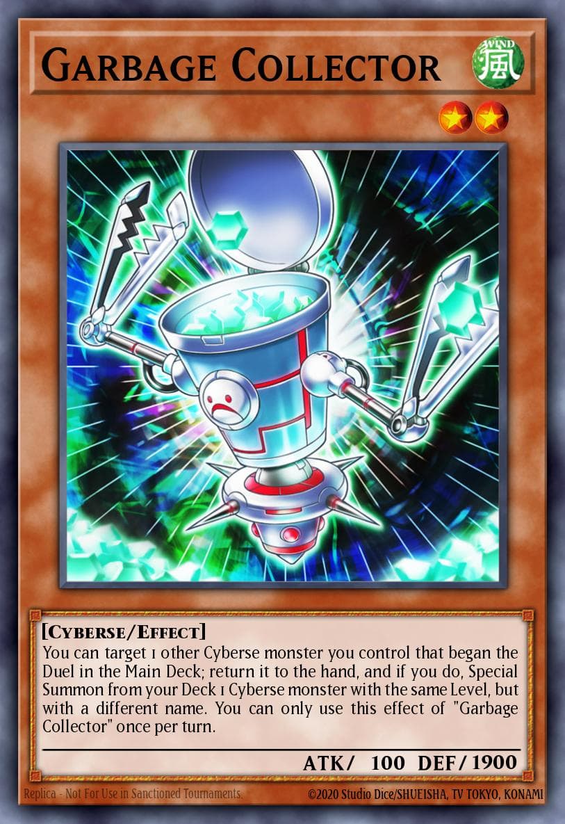 Garbage Collector Structure Deck: Powercode Link card