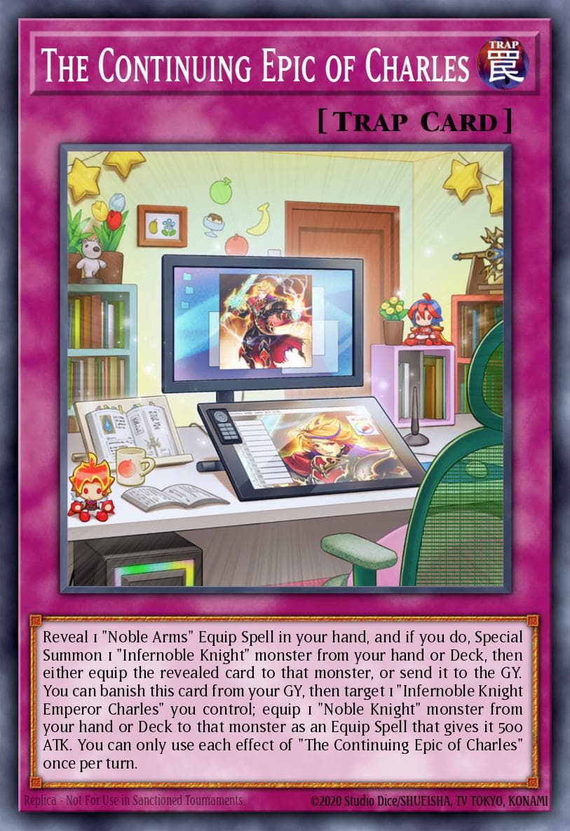 The Continuing Epic of Charles Duelist Nexus card