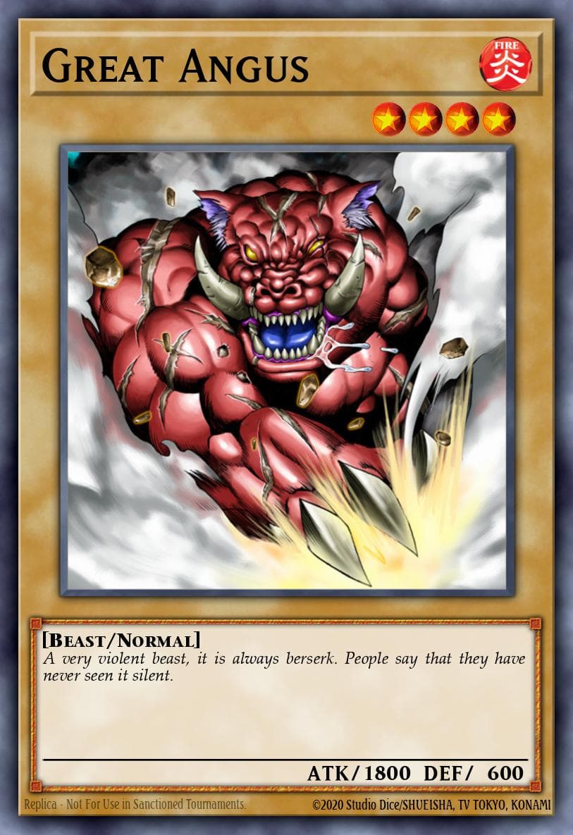 Great Angus Structure Deck: Blaze of Destruction card