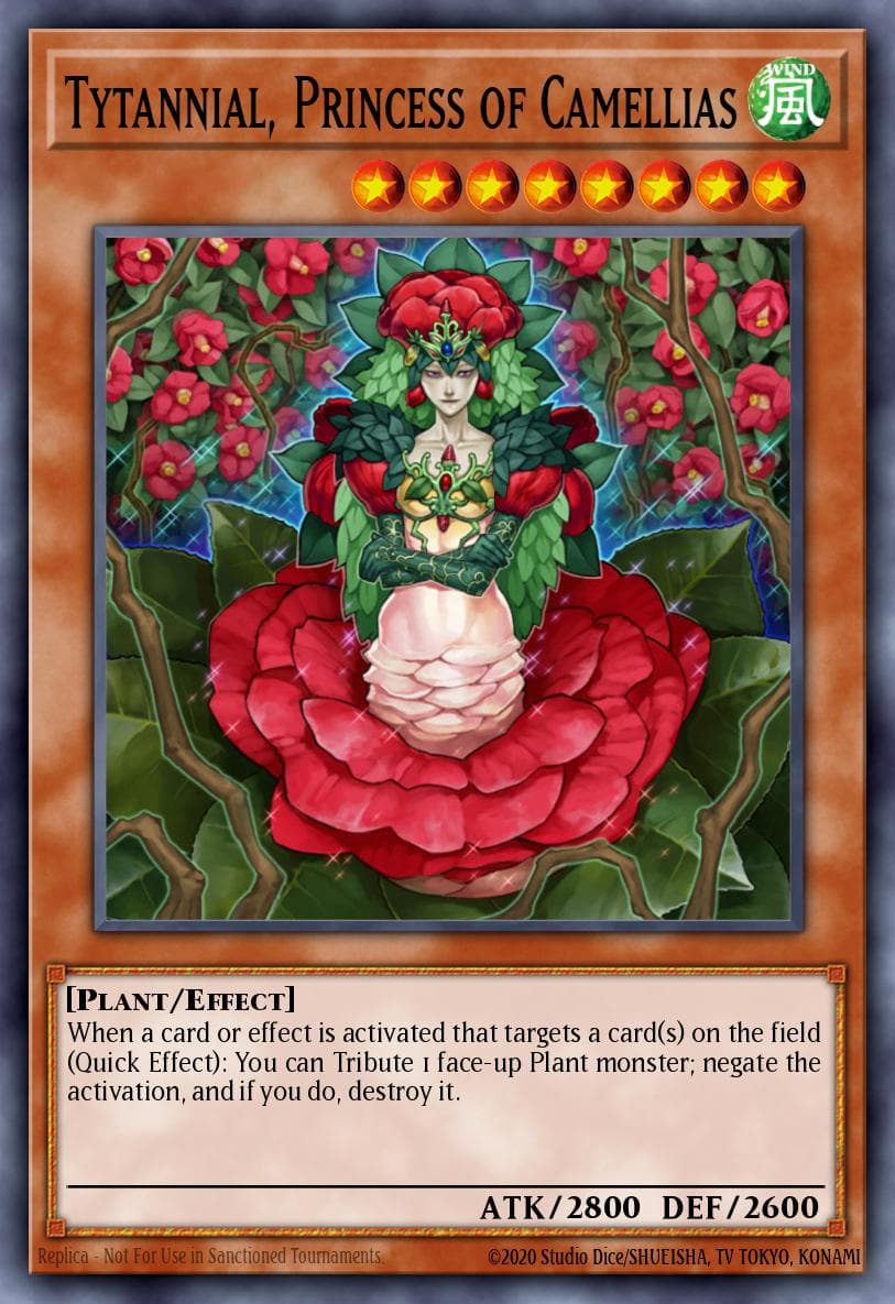 Tytannial, Princess of Camellias Premium Gold card