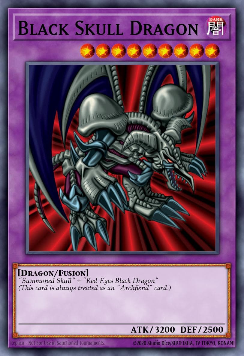 Black Skull Dragon Metal Raiders card