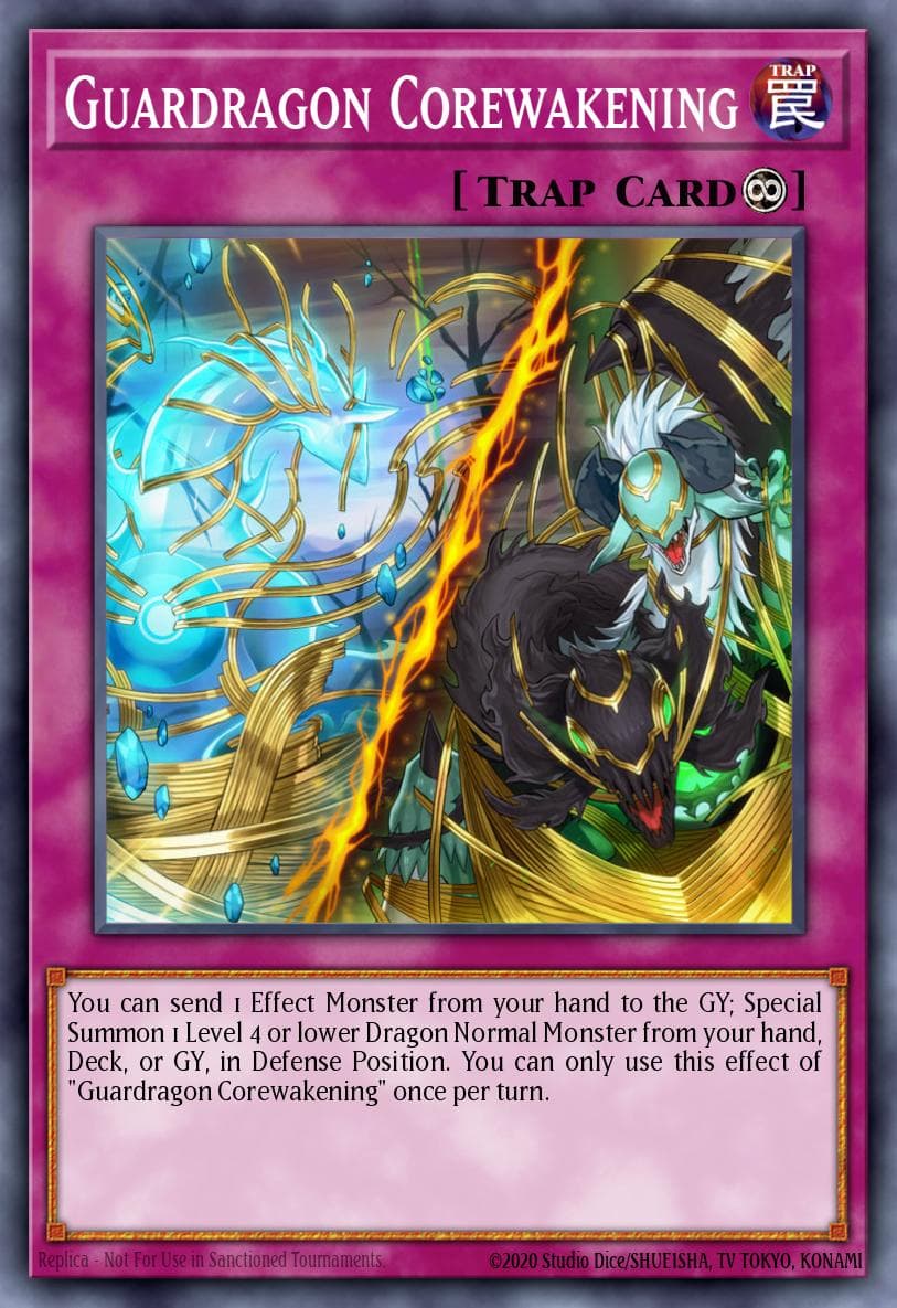 Guardragon Corewakening 2020 Tin of Lost Memories Mega Pack card