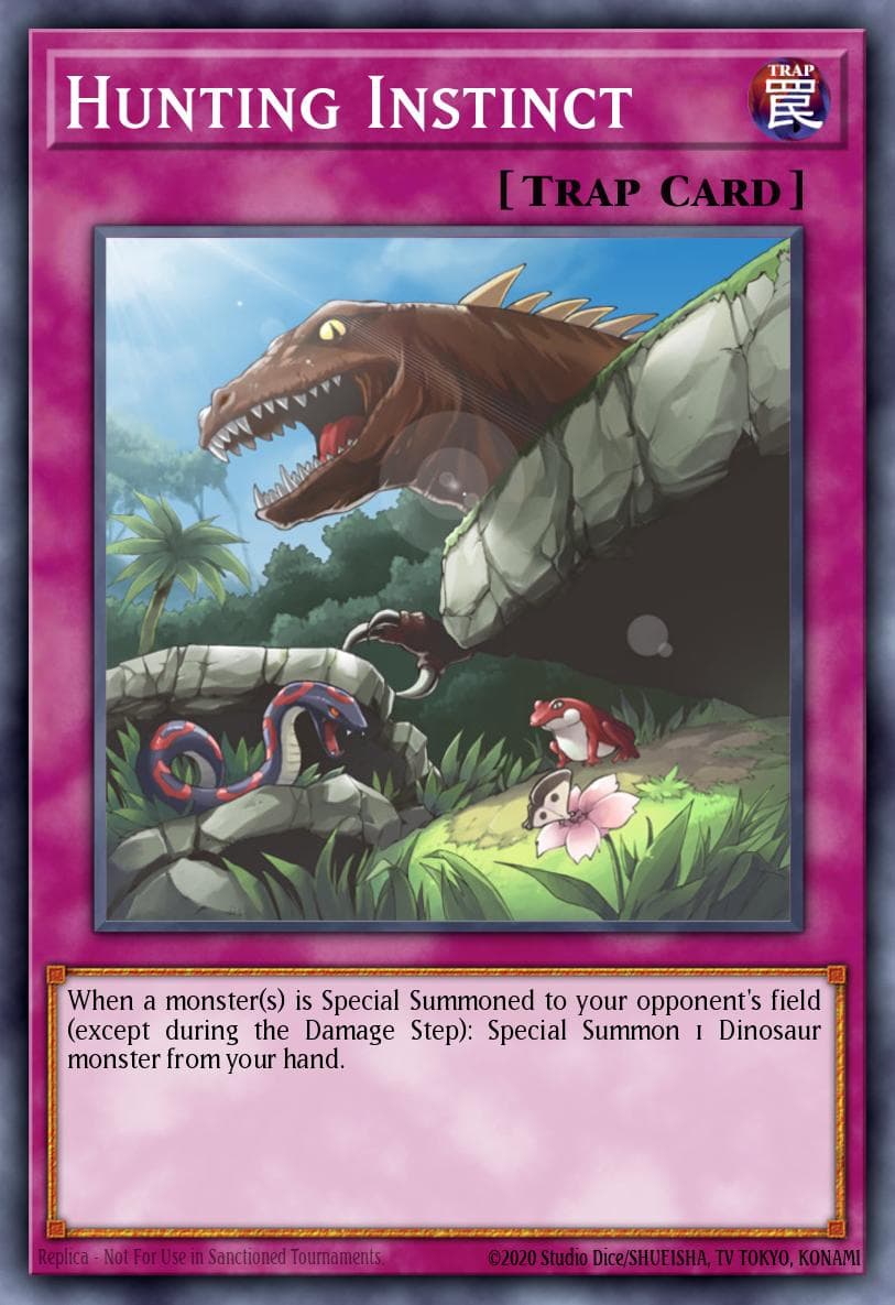 Hunting Instinct Structure Deck: Dinosaur's Rage Special Set card