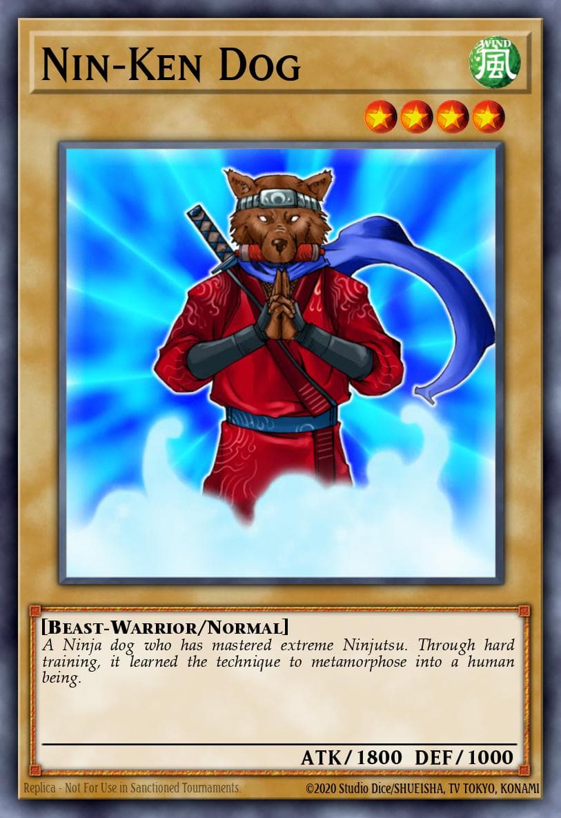 Nin-Ken Dog Dark Revelation Volume 1 card