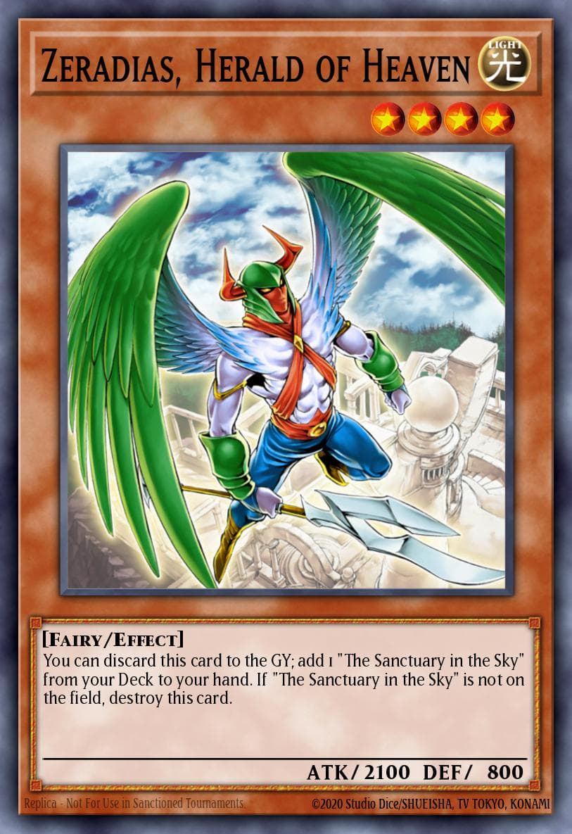Zeradias, Herald of Heaven Force of the Breaker: Special Edition card