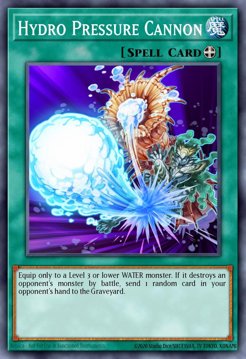 Hydro Pressure Cannon Ancient Prophecy: Special Edition card