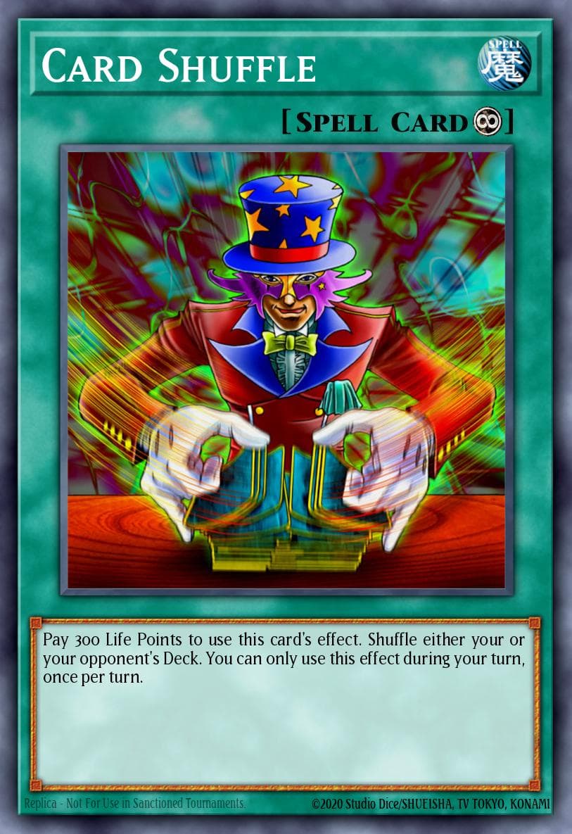 Card Shuffle Pharaonic Guardian card