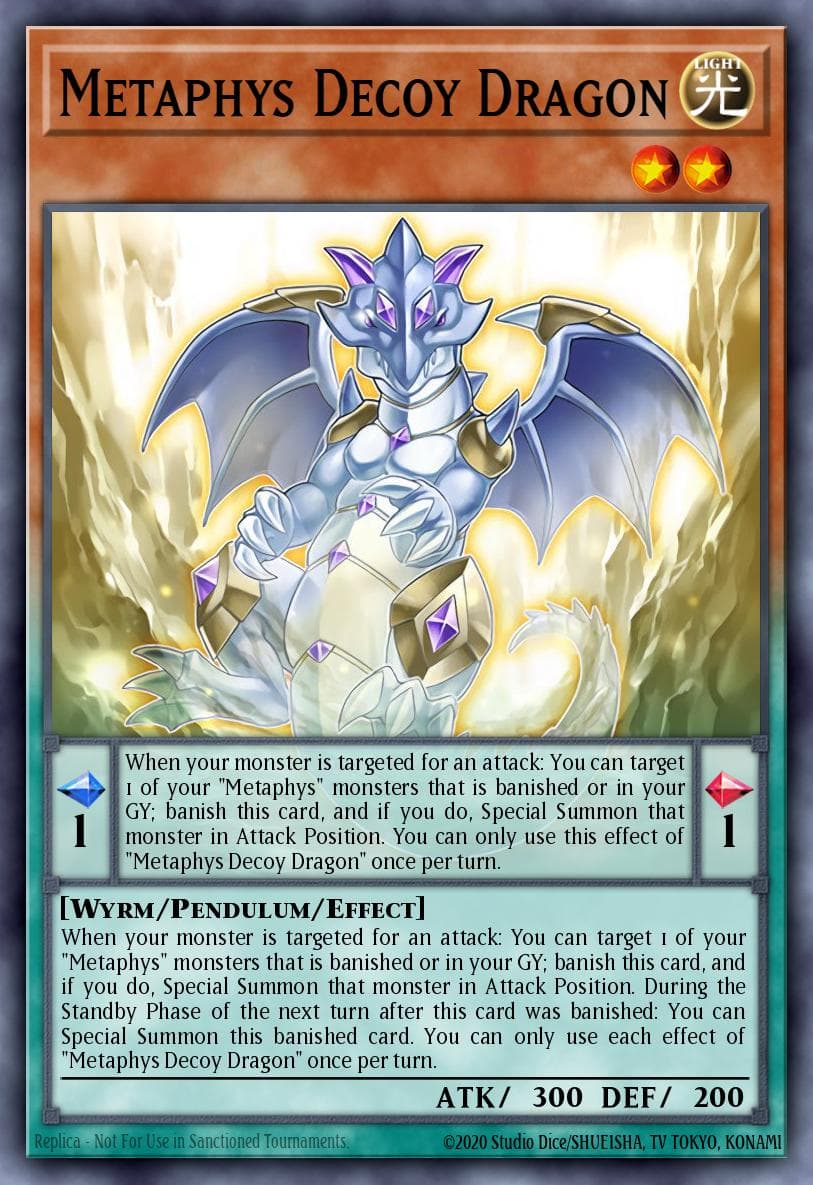 Metaphys Decoy Dragon Cybernetic Horizon Special Edition card
