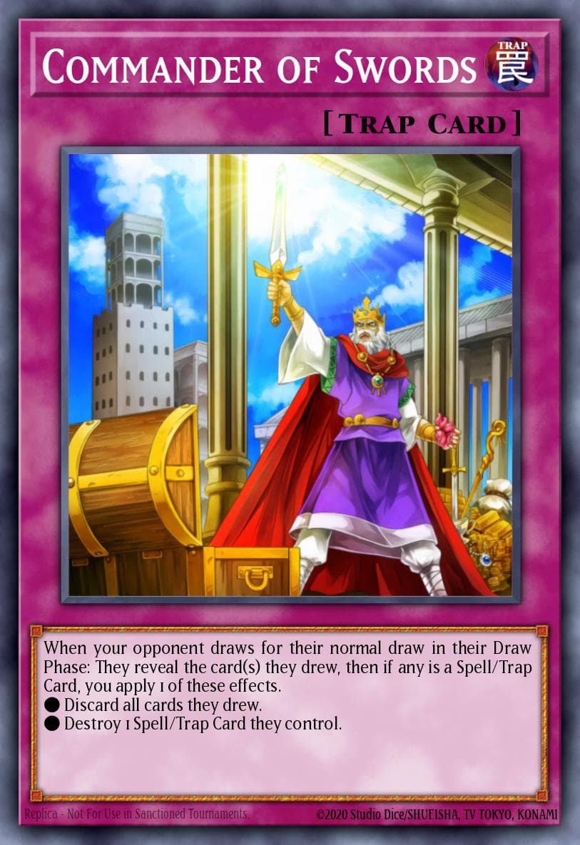 Commander of Swords Galactic Overlord Sneak Peek Participation Card card
