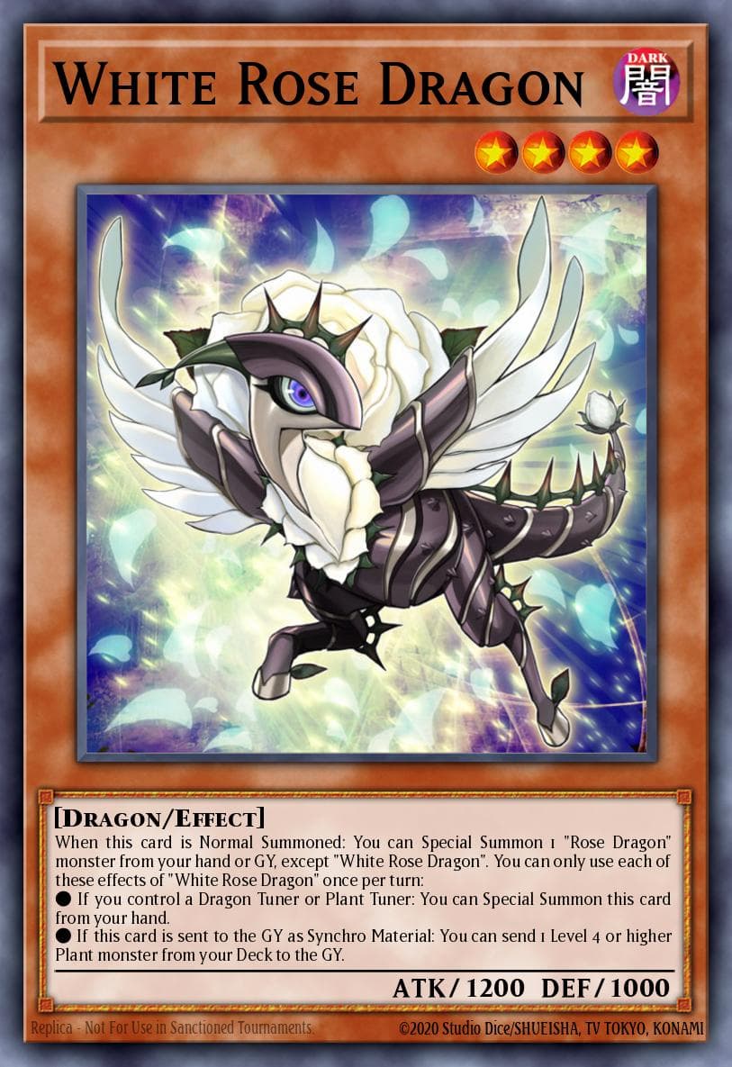 White Rose Dragon Legendary Duelists: Season 2 card