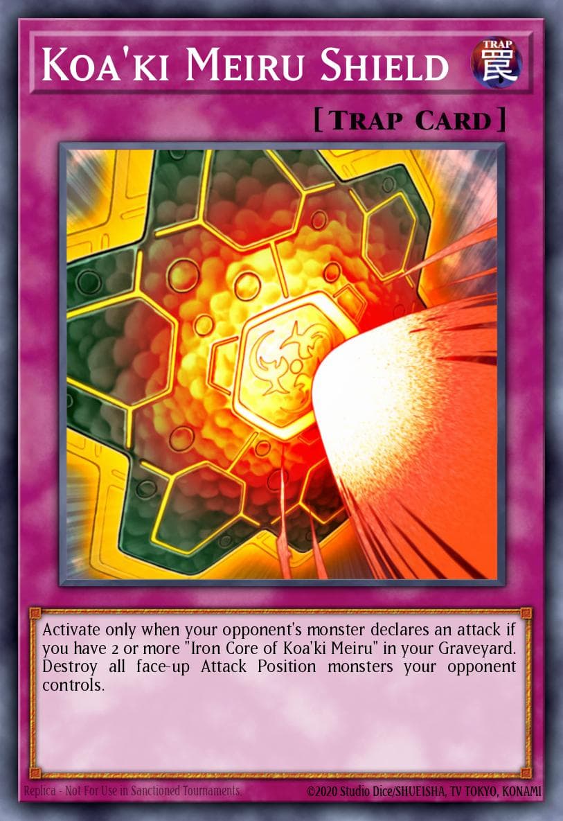 Koa'ki Meiru Shield The Shining Darkness Sneak Peek Participation Card card