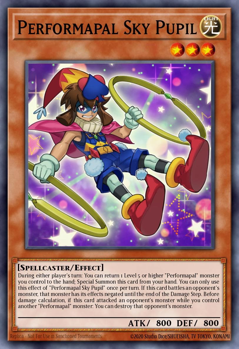 Performapal Sky Pupil Maximum Crisis: Special Edition card